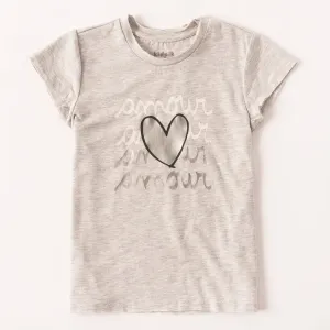 Amour Raw Edge Tee