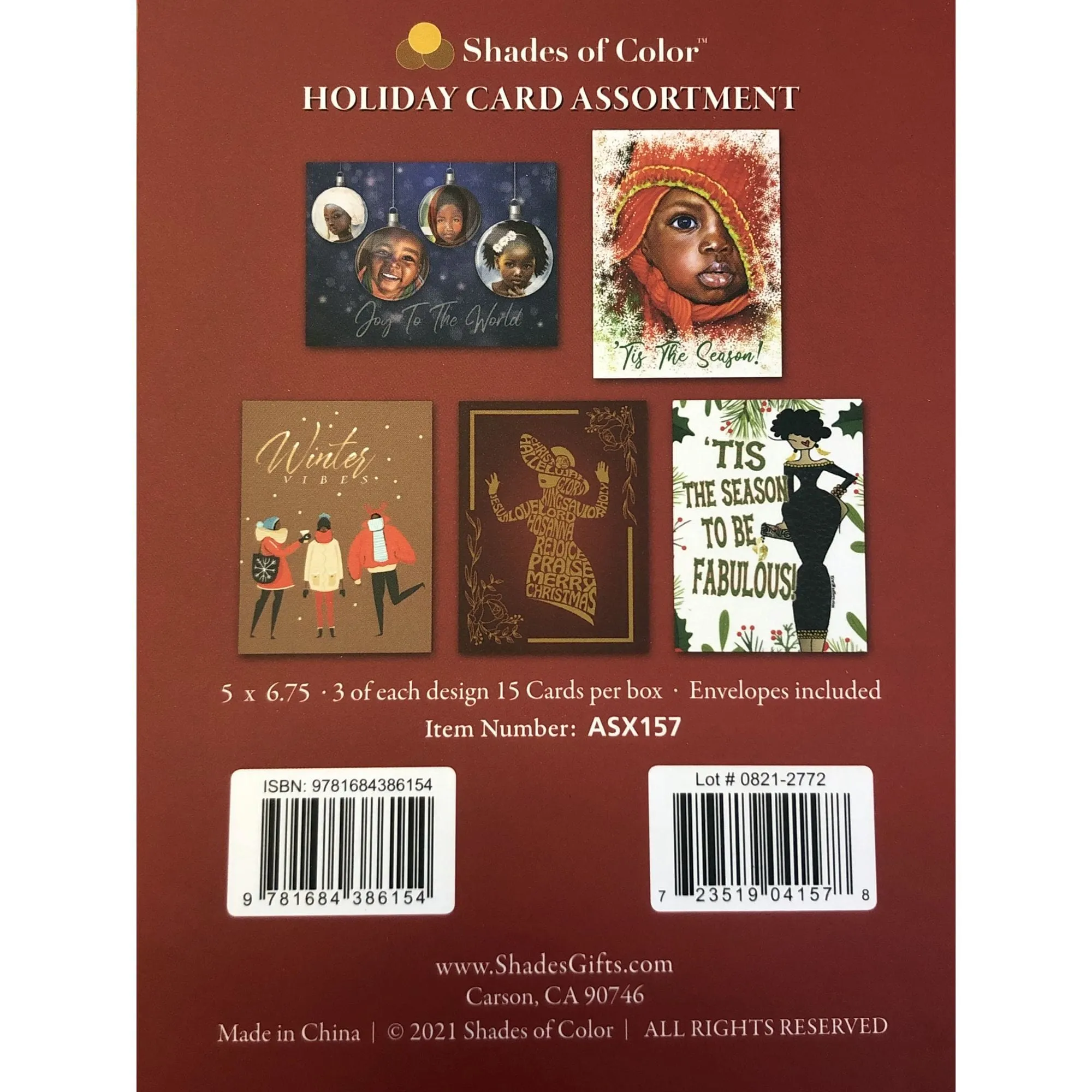 Assorted Set #1 Christmas Card Box Set