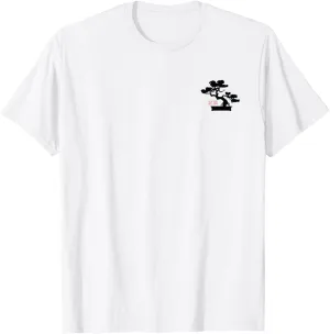 Bonsai Tree Japanese Minimalist Design Pocket Bonsai T-Shirt