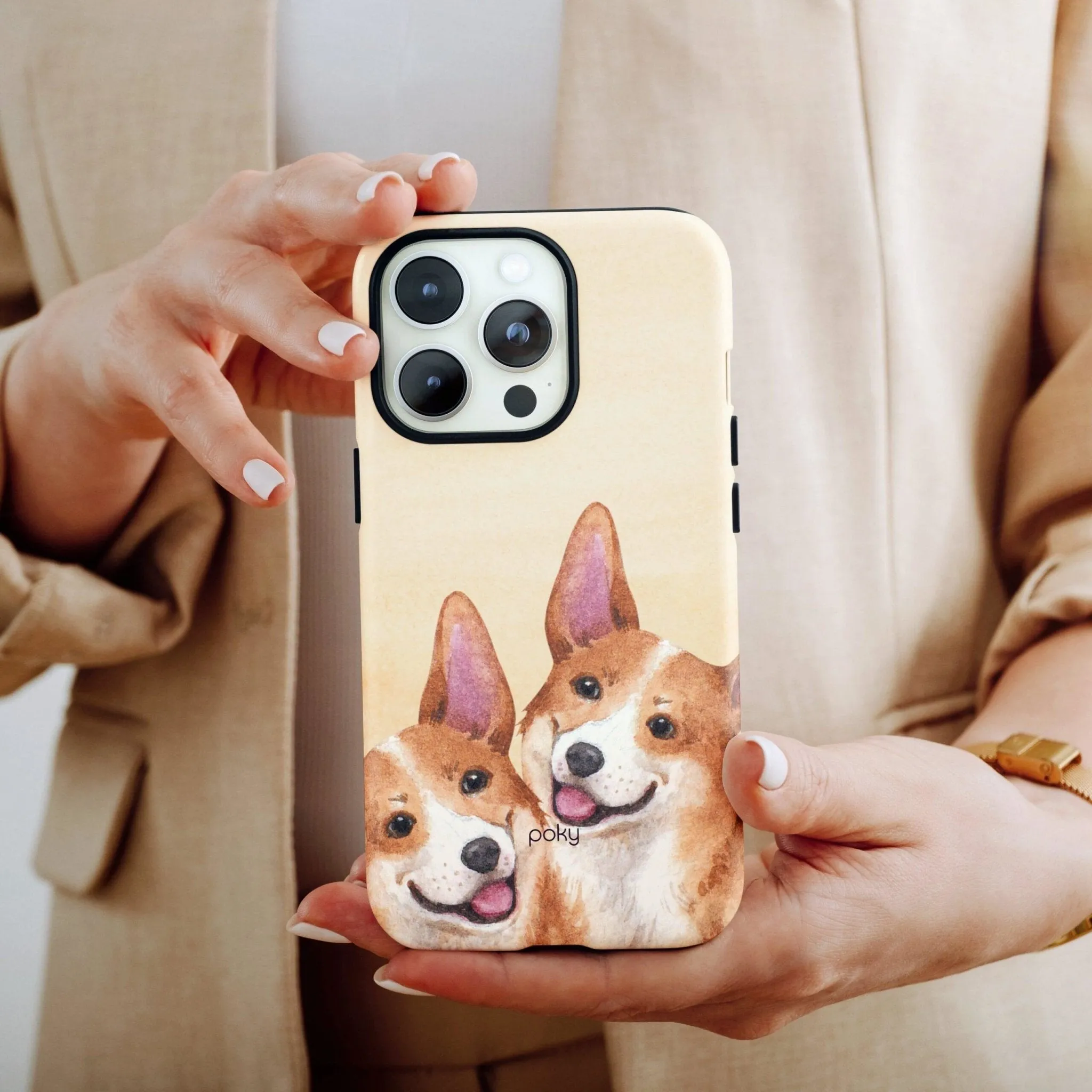 Corgi Hug