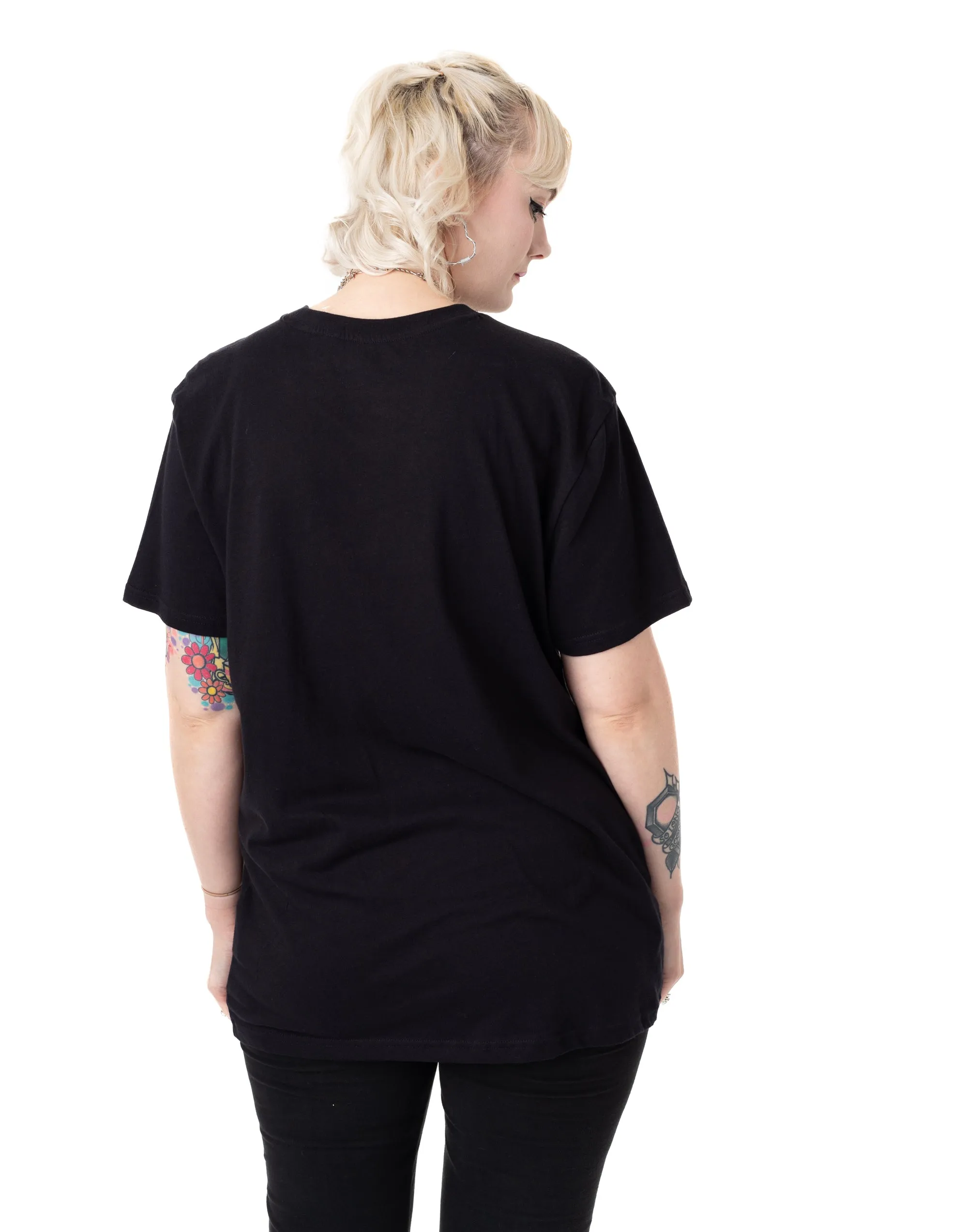 Disney Adults Jack Unisex Black Short Sleeved T-Shirt