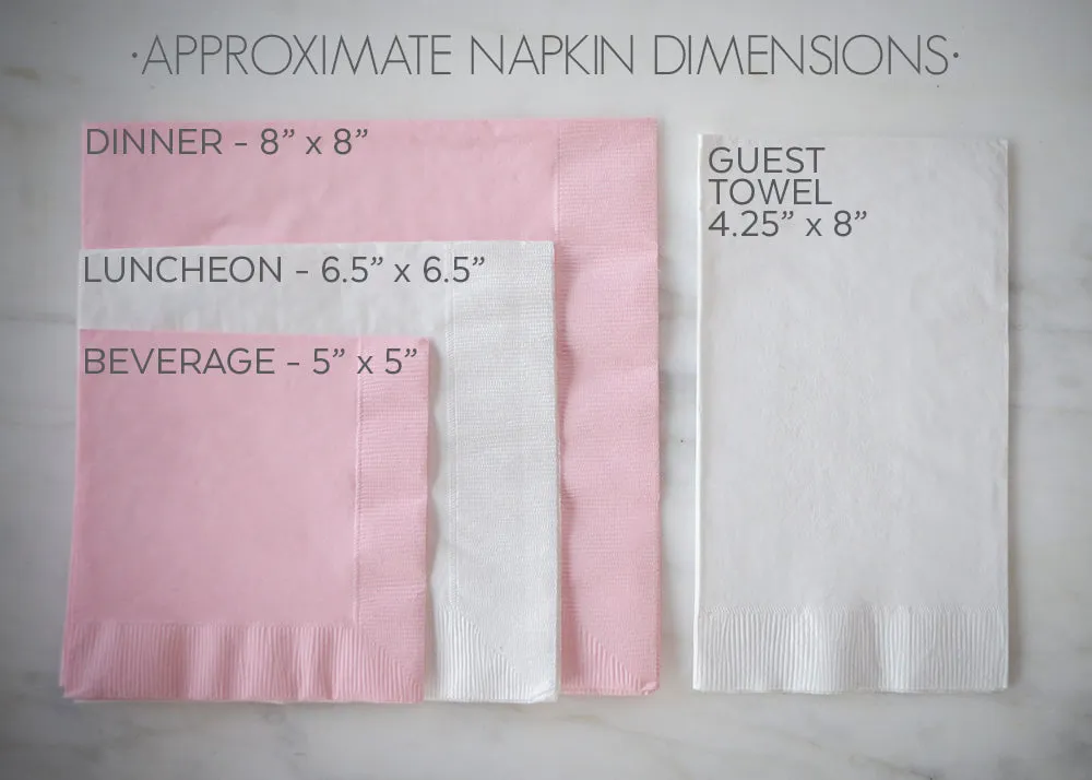 Eat Drink and Be Merry Christmas Napkins