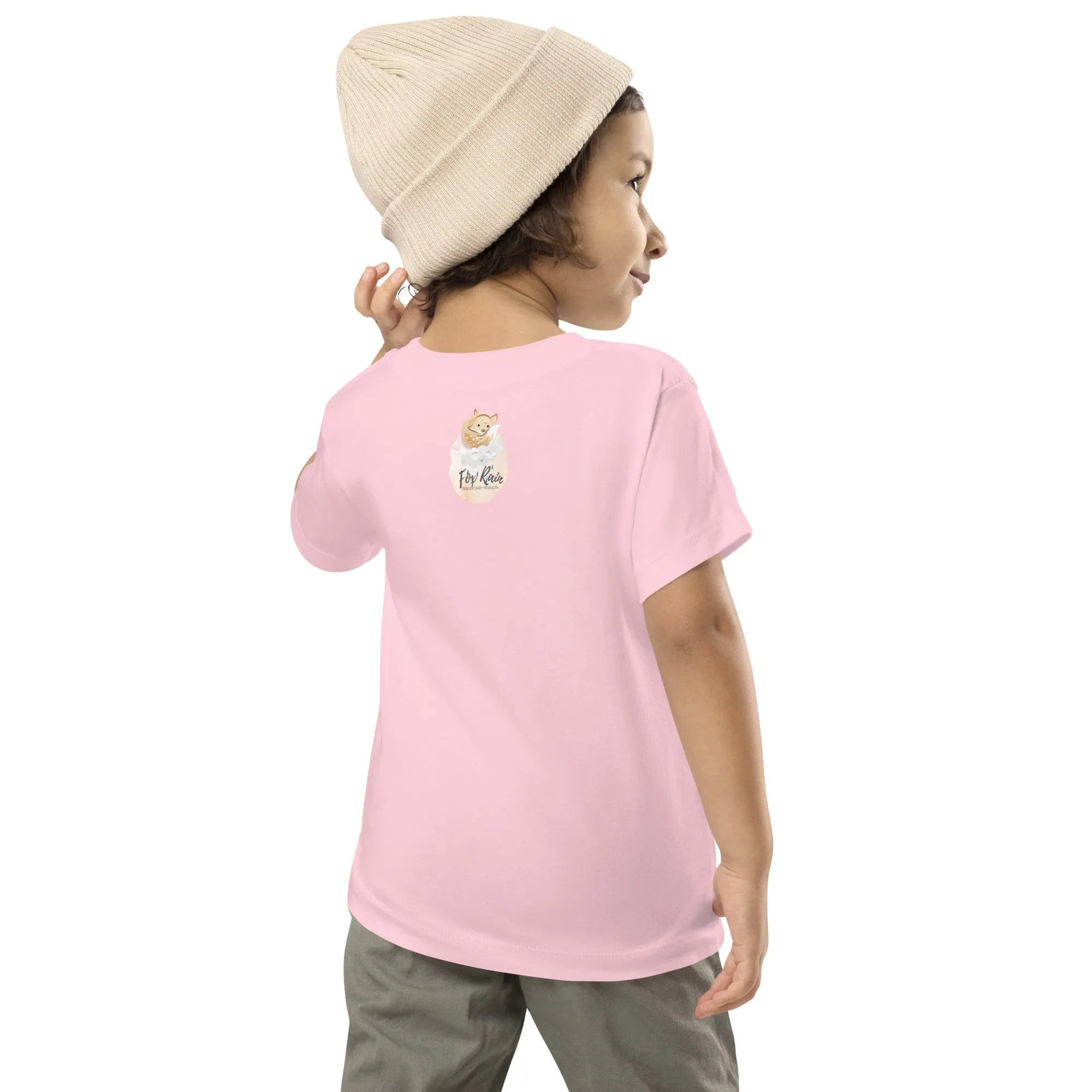 Fox Snow Globe- Toddler Short Sleeve Tee