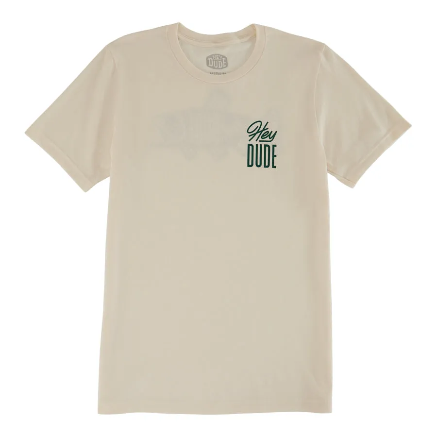 Good Vibes Big Trout Tee - Natural
