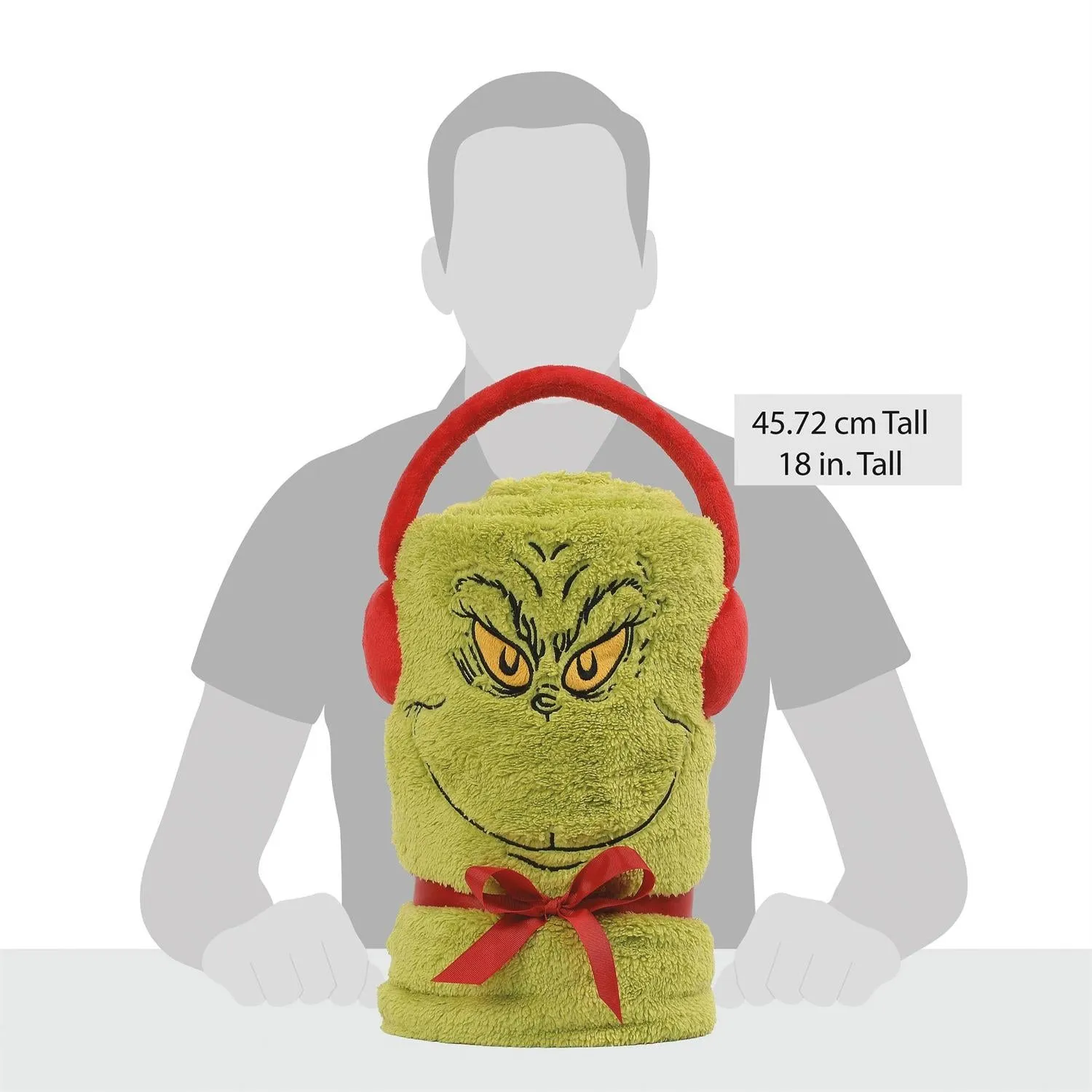 Grinch SnowThrow Blanket