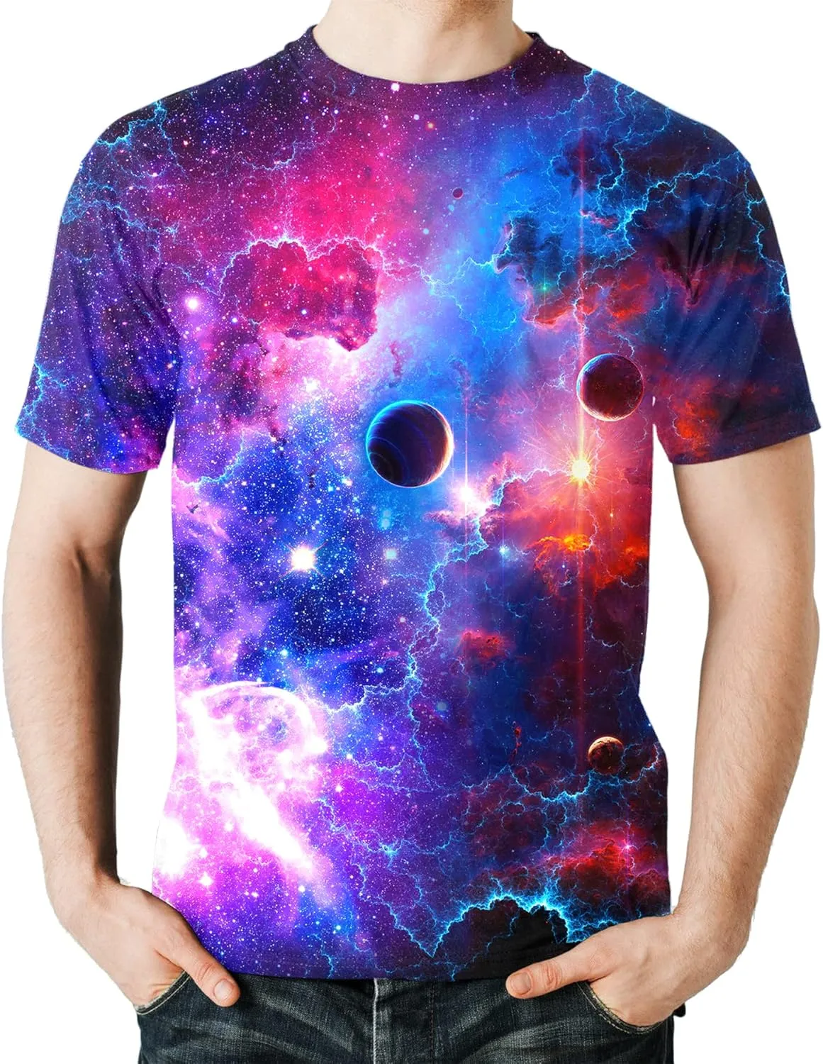 LAIDIPAS Unisex T-Shirt for Men and Women 3D Graphic Tee Adult Novelty Shirt Size S-XXL