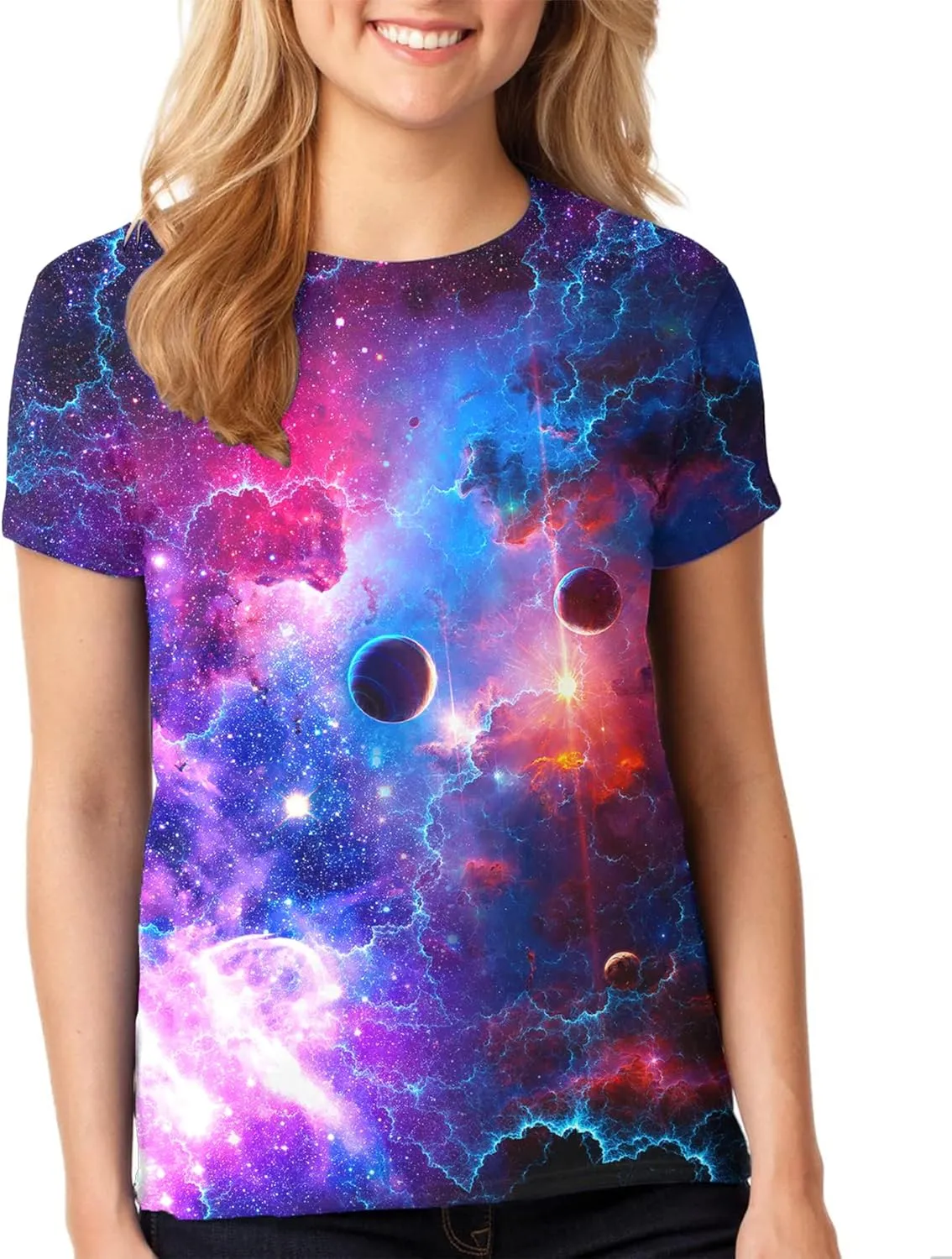 LAIDIPAS Unisex T-Shirt for Men and Women 3D Graphic Tee Adult Novelty Shirt Size S-XXL