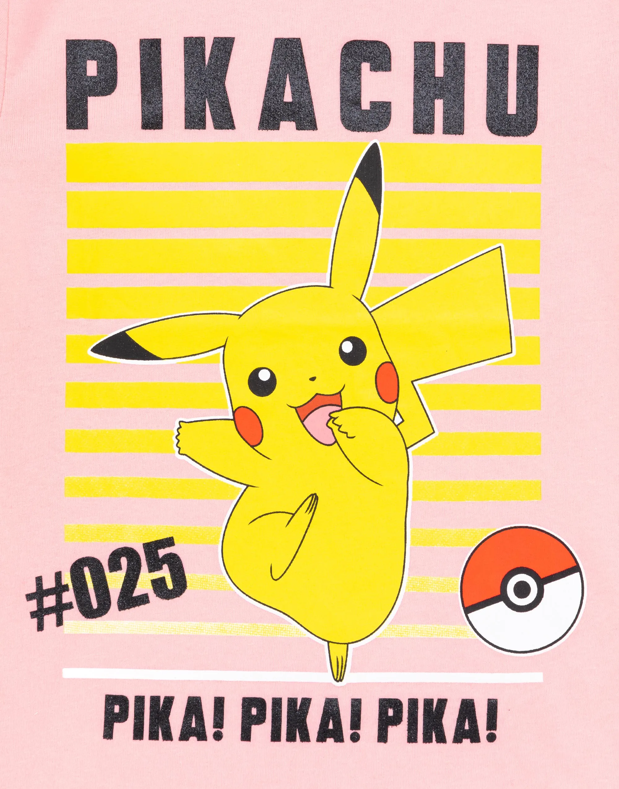 Pokemon T-Shirt For Girls  Pikachu Character - Pink