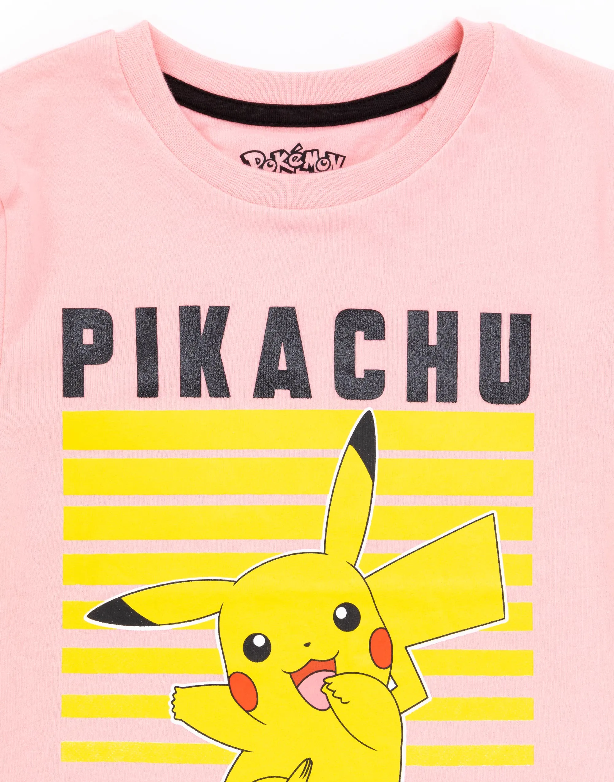 Pokemon T-Shirt For Girls  Pikachu Character - Pink