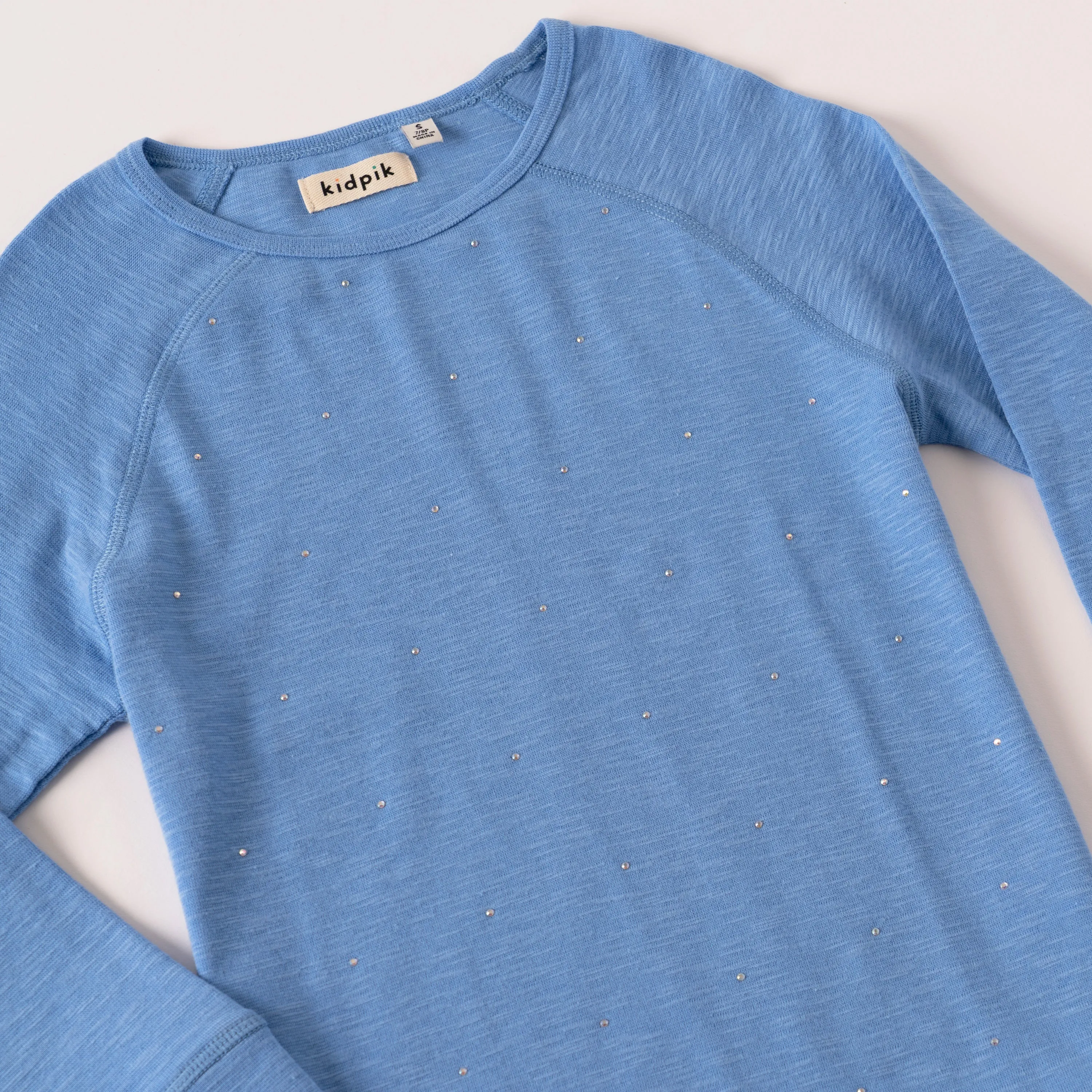 Rhinestone Raglan Tee