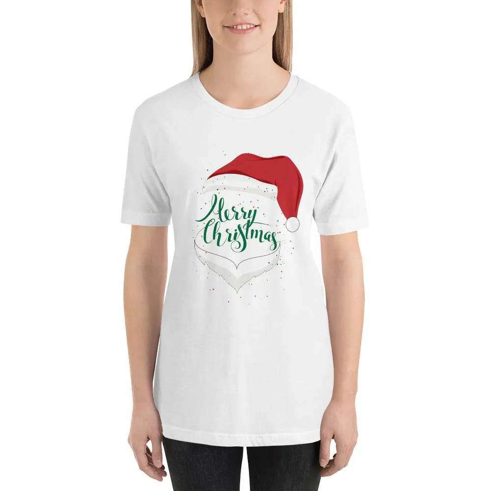 Santa Merry Christmas Short-Sleeve Women's T-Shirt